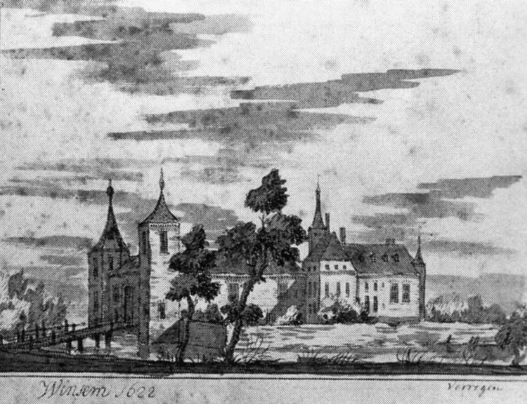 Er bestaan in feite geen afbeeldingen van de huizen van Winsum. De tekening van Het huis te Winsum van een zekere Verregen uit 1622 is een mystificatie. Welk huis het voorstelt is volkomen onbekend. Mocht dit wèl een borg bij Winsum voorstellen, dat is het wel een ontzettend groot gebouw geweest. Bron. (1).