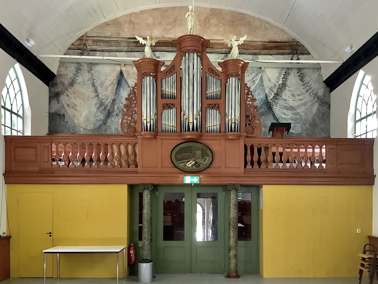 Het 18-eeuws orgel uit de kerk van Hornhuizen. Orgelnummer: 724. Foto: ©Jur Kuipers, 2020.