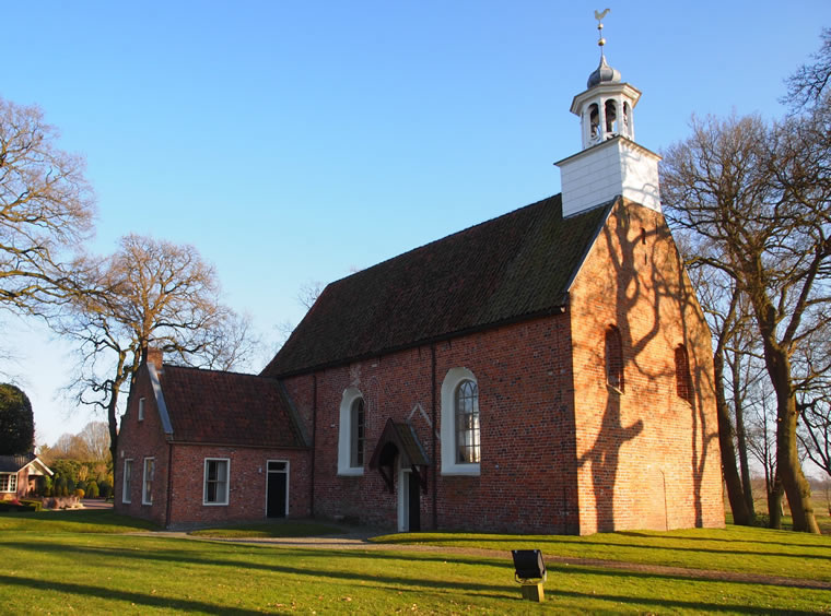 De kerk van Selliingen zoals gefotografeerd door Bayke de Vries, 12 maart 2014. Licentie: Creative Commons