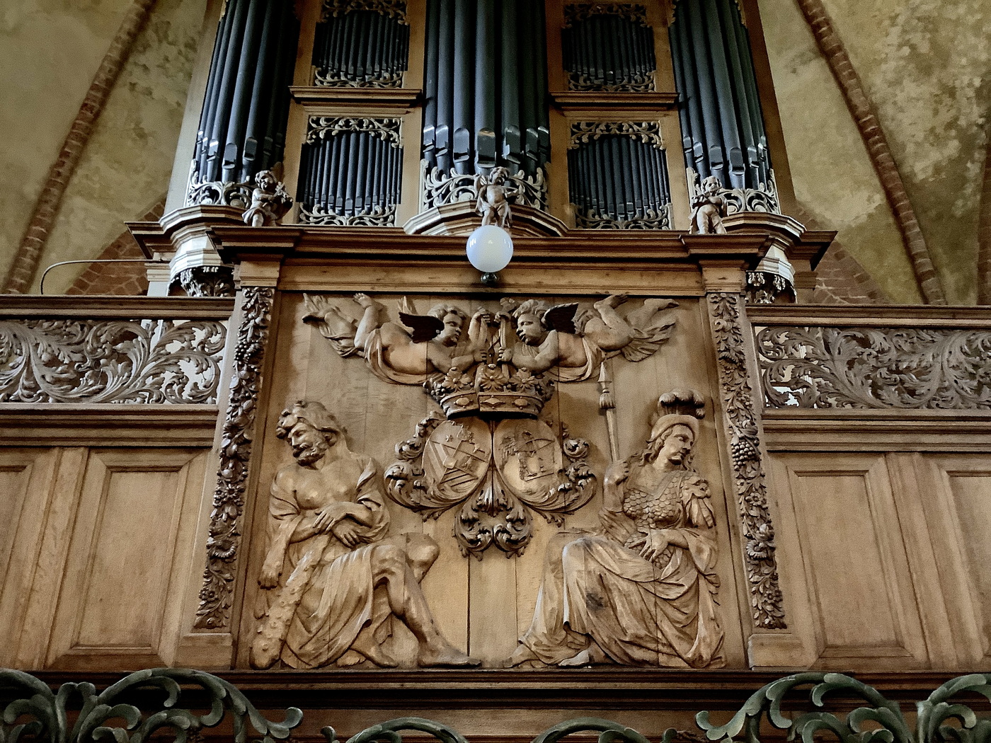 Orgelbalustrade, rond 1680. Foto: ©Jur Kuipers, 2020.