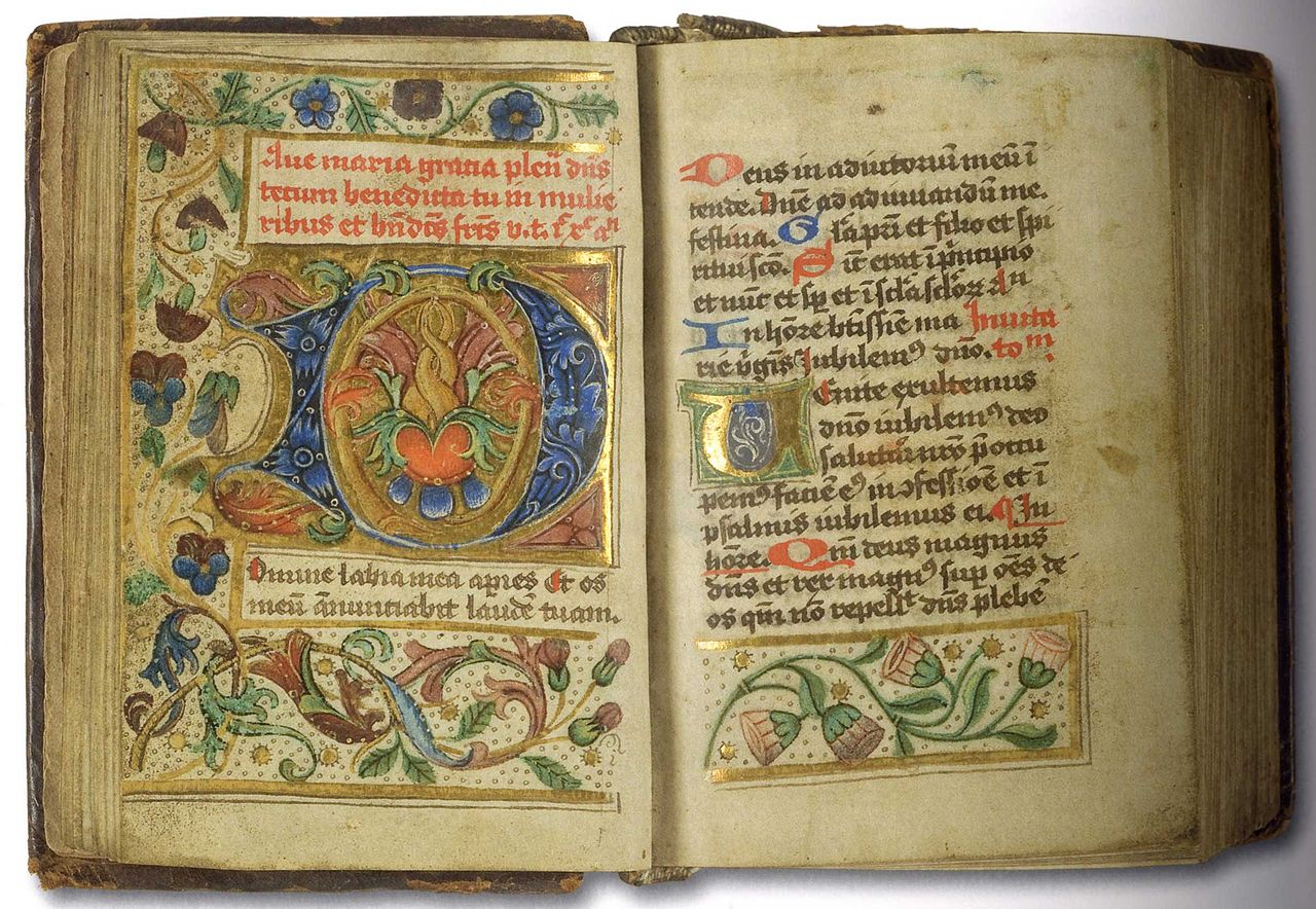 Brevarium geschreven in het Benedictinessenklooster Thesinge (tussen 1520 en 1530).