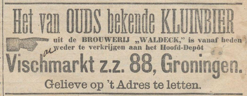 Advertentie 16-12-1894 Nieuwsblad vh Noorden 