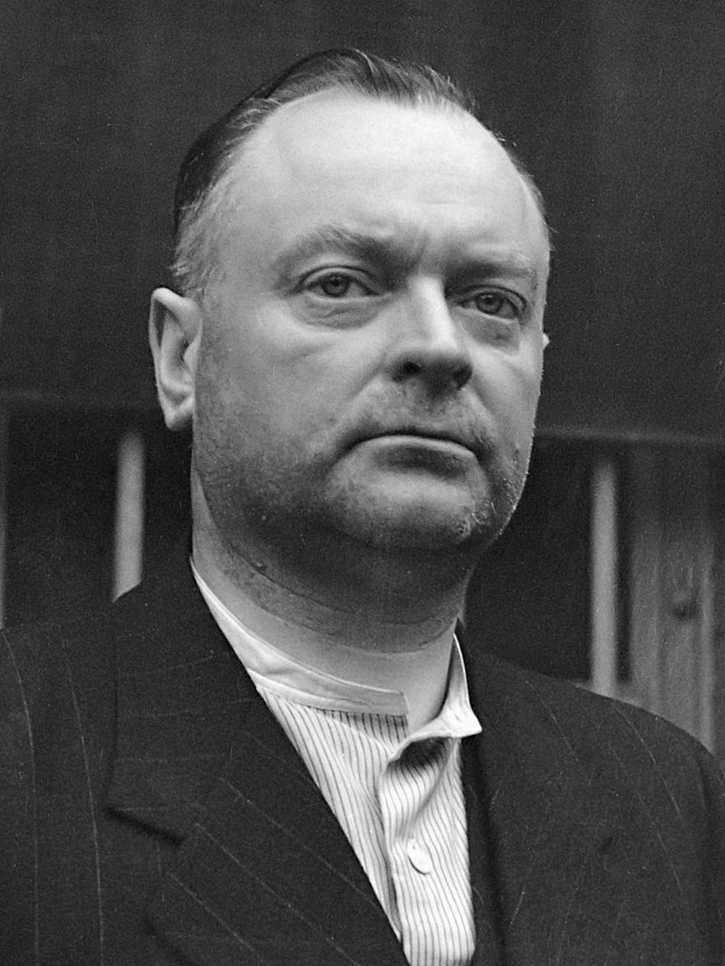 Anton Mussert, foto 1945.