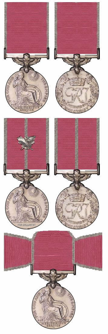 The British Empire Medals (Medaille van het Britse Rijk). Bron/licentie: Creative Commons.