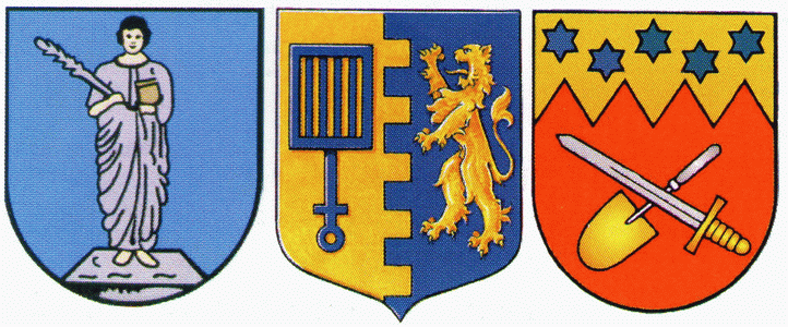 V.l.n.r. Winschoten, Reiderland en Scheemda.